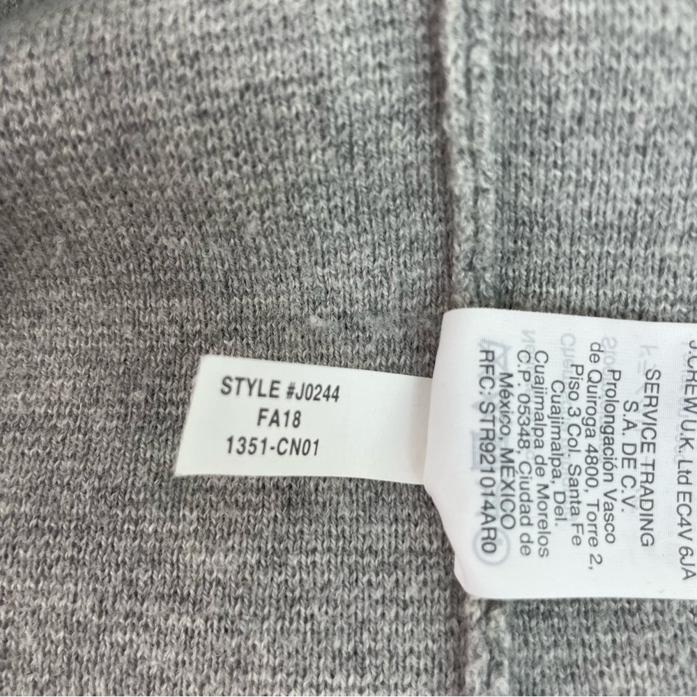 J Crew Sophie Open Front Sweater Blazer Large - Picture 7 of 10